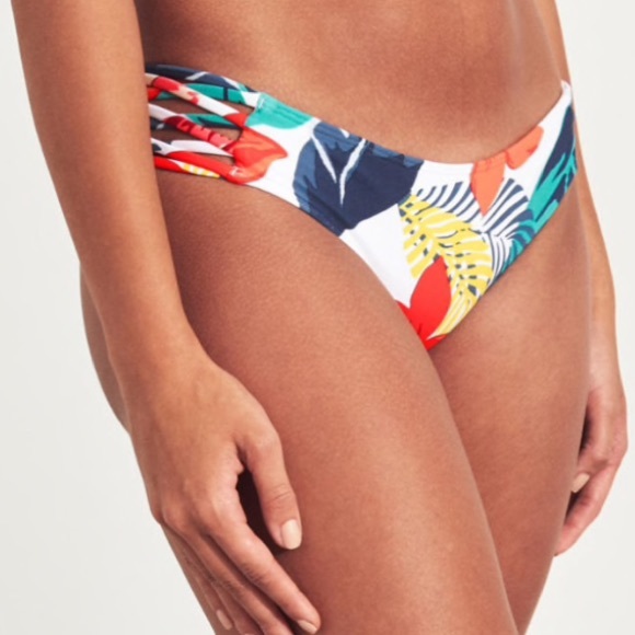 Hollister Wrap Triangle bikini top with bottoms - Picture 4 of 6